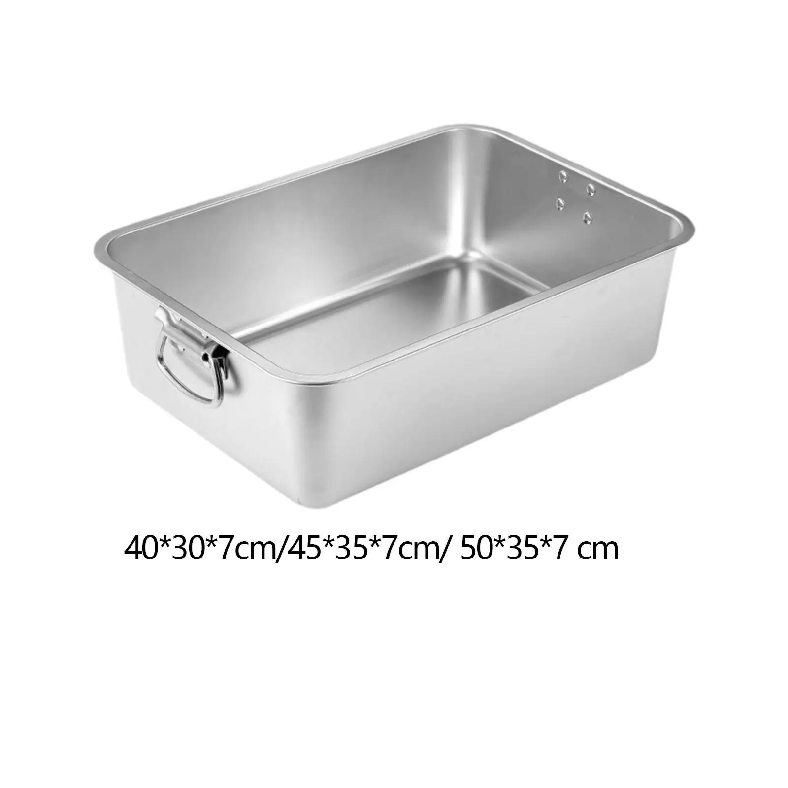 Open Litter Box Stainless Steel with Handles Pet Supplies Portable Sturdy Anti Splashing Cat Sand Box for Indoor Cats Cat Toilet
Open Litter Box Stainless Steel with Handles Pet Supplies Portable Sturdy Anti Splashing Cat Sand Box for Indoor Cats Cat Toilet