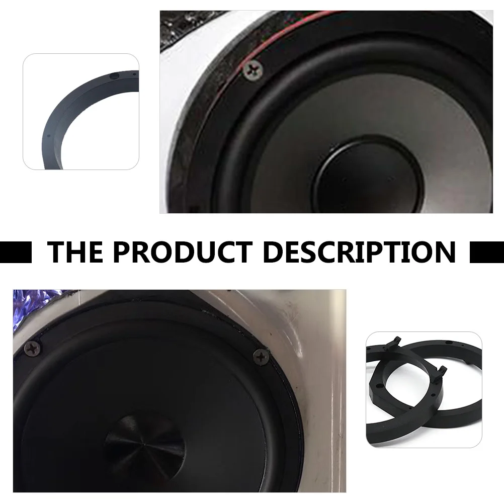 2Pcs Car Speaker Spacers Customized Durable Rubber Adapter Pads for 6.5 Inch Audio Installation Mounting Rings Fit Vehicle
2Pcs Car Speaker Spacers Customized Durable Rubber Adapter Pads for 6.5 Inch Audio Installation Mounting Rings Fit Vehicle