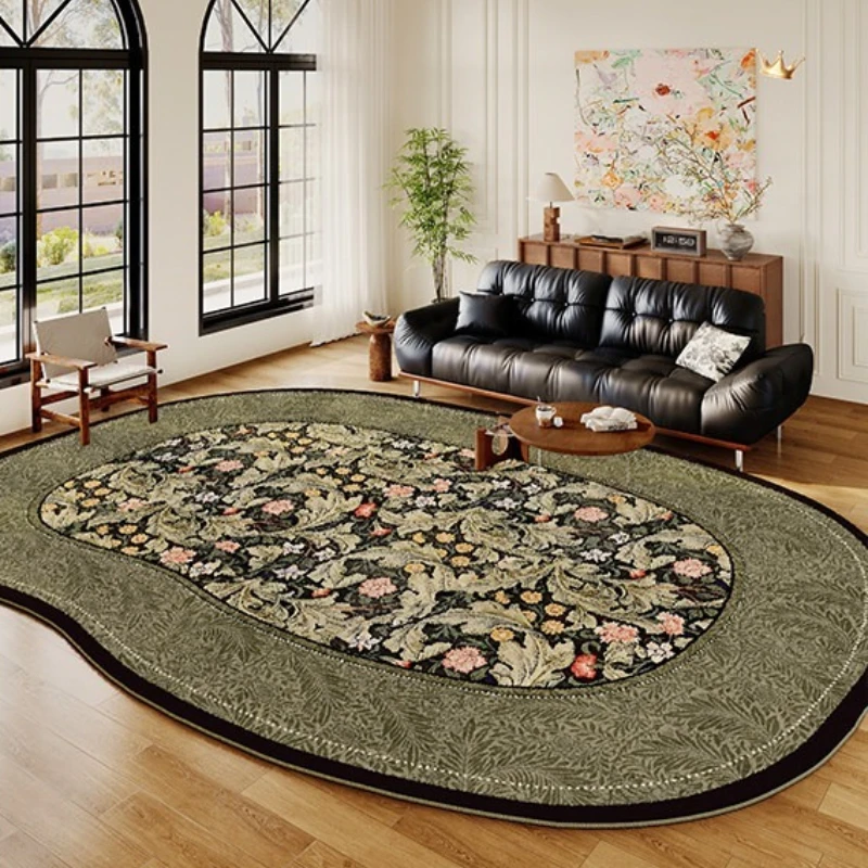 Vintage Morris-style Uniquely Shaped Rug Stylish Creative Floral Carpets Suitable Home Décor Bedroom Relaxation Areas Mats tapis
Vintage Morris-style Uniquely Shaped Rug Stylish Creative Floral Carpets Suitable Home Décor Bedroom Relaxation Areas Mats tapis