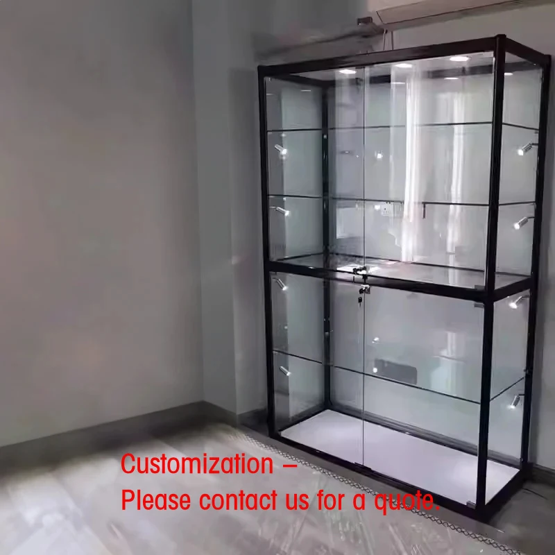custom.Customized Retail Aluminum Alloy Glass Sliding Door Display Full Showcase with LED Lighting Smoke Shop Showc
custom.Customized Retail Aluminum Alloy Glass Sliding Door Display Full Showcase with LED Lighting Smoke Shop Showc