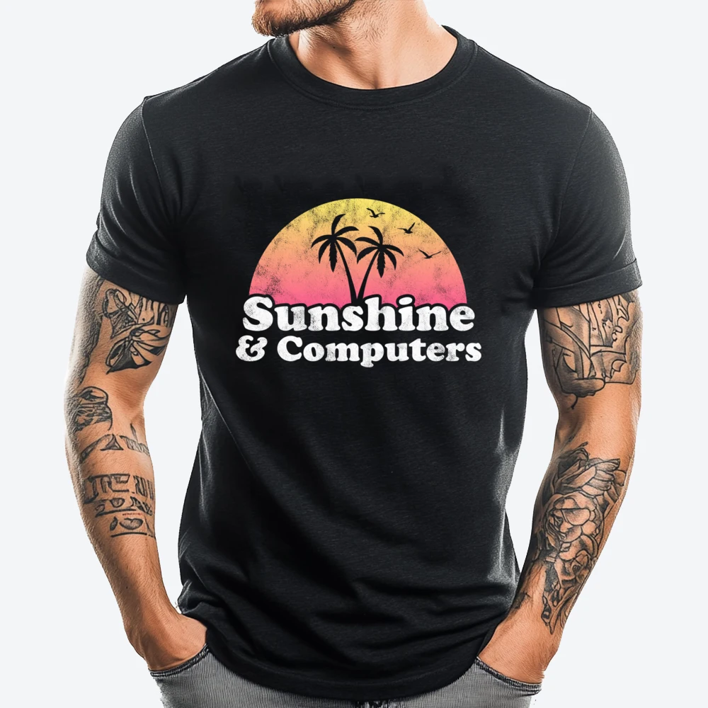 Computer Sunshine And Computers Funny T Shirts Men White T Shirt Men Character Graphic Tees Unisex Anime T Shirts
Computer Sunshine And Computers Funny T Shirts Men White T Shirt Men Character Graphic Tees Unisex Anime T Shirts