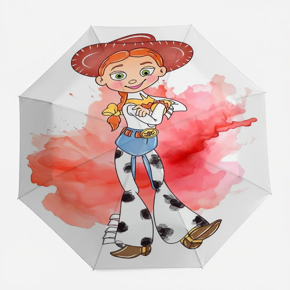 Disney Toy Story Jessie Cowgirl Red Watercolor Art Print Automatic Folding Umbrella, Portable Waterproof Windproof Travel Umbrel
Disney Toy Story Jessie Cowgirl Red Watercolor Art Print Automatic Folding Umbrella, Portable Waterproof Windproof Travel Umbrel