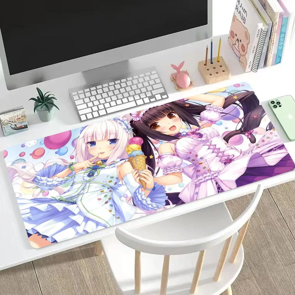 Nekopara Mouse Pad Cute HD Mousepad Pad Extended Gaming Keyboard LargeMousepad 90x40cm XXL Gamer Mousepad
Nekopara Mouse Pad Cute HD Mousepad Pad Extended Gaming Keyboard LargeMousepad 90x40cm XXL Gamer Mousepad