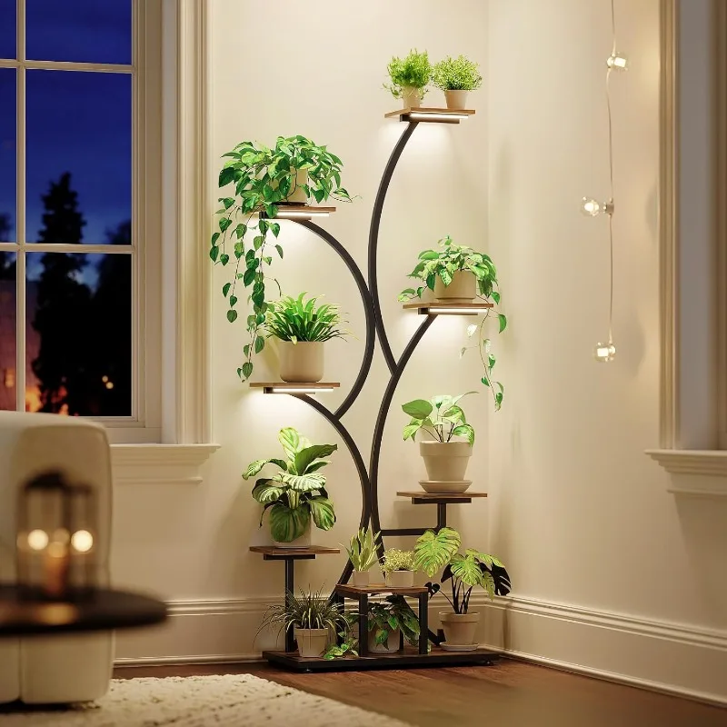 Plant Stand Indoor with Grow Light Wooden Metal for Plants Multiple Large Tall Plant Rack Display Shelves Corner Plant Ho
Plant Stand Indoor with Grow Light Wooden Metal for Plants Multiple Large Tall Plant Rack Display Shelves Corner Plant Ho