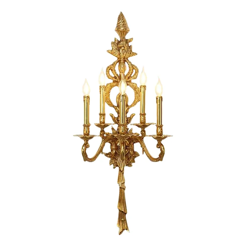 Классический латунный прикроватный настенный светильник в стиле французского барокко для спальни, европейский дизайн, декоративный настенный светильник для виллы, гостиной
Классический латунный прикроватный настенный светильник в стиле французского барокко для спальни, европейский дизайн, декоративный настенный светильник для виллы, гостиной