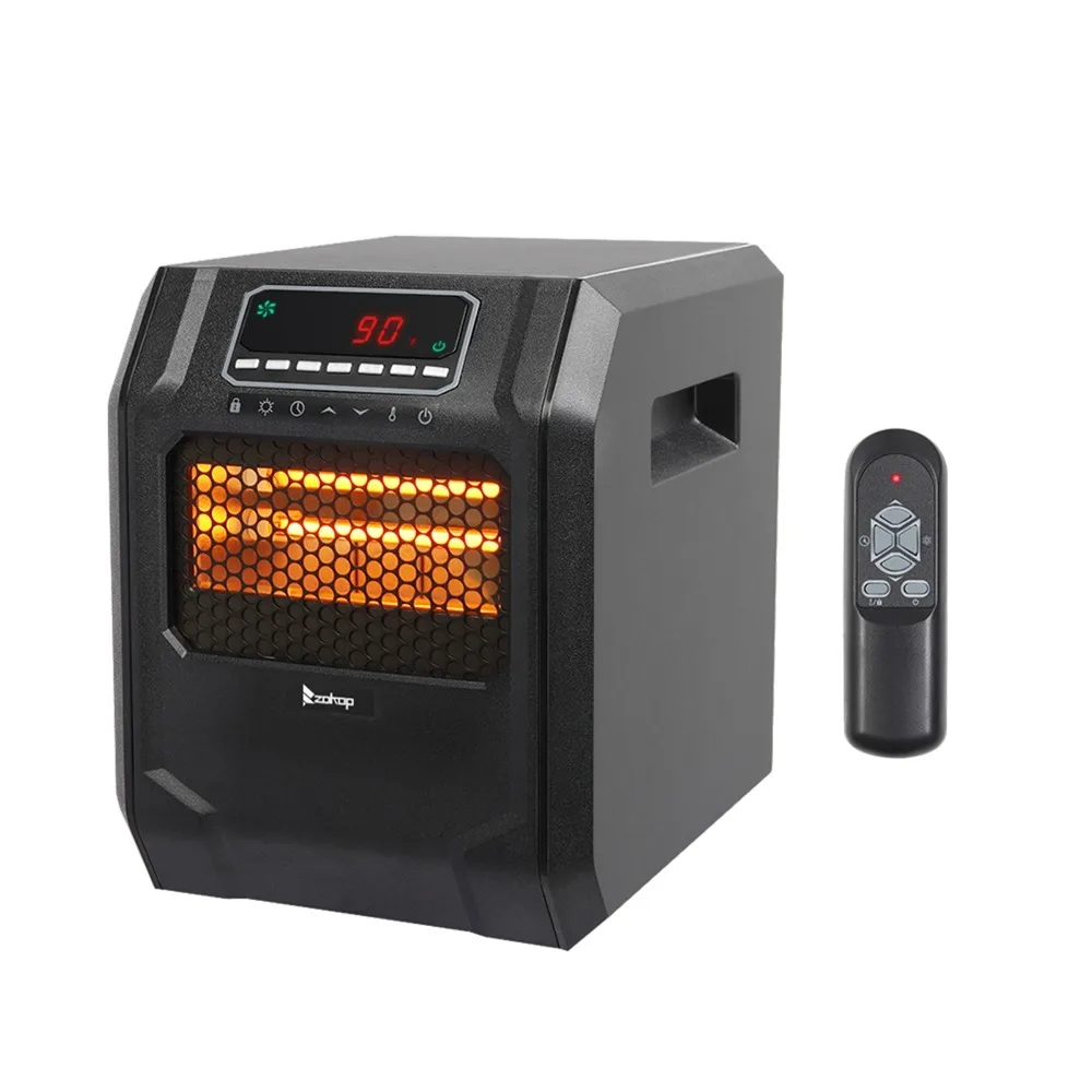 HT1188N 1500W Quartz Tube Heater Digital Style 4 Quartz Tubes Black (Change to Metal Fan)
HT1188N 1500W Quartz Tube Heater Digital Style 4 Quartz Tubes Black (Change to Metal Fan)