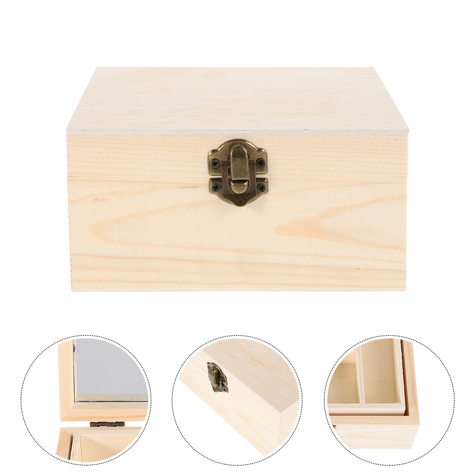 Wooden Jewelry MultiLayer Storage Unfinished Small Makeup ganizer Rings Earrings Necklace Wooden Display Box Craft
Wooden Jewelry MultiLayer Storage Unfinished Small Makeup ganizer Rings Earrings Necklace Wooden Display Box Craft