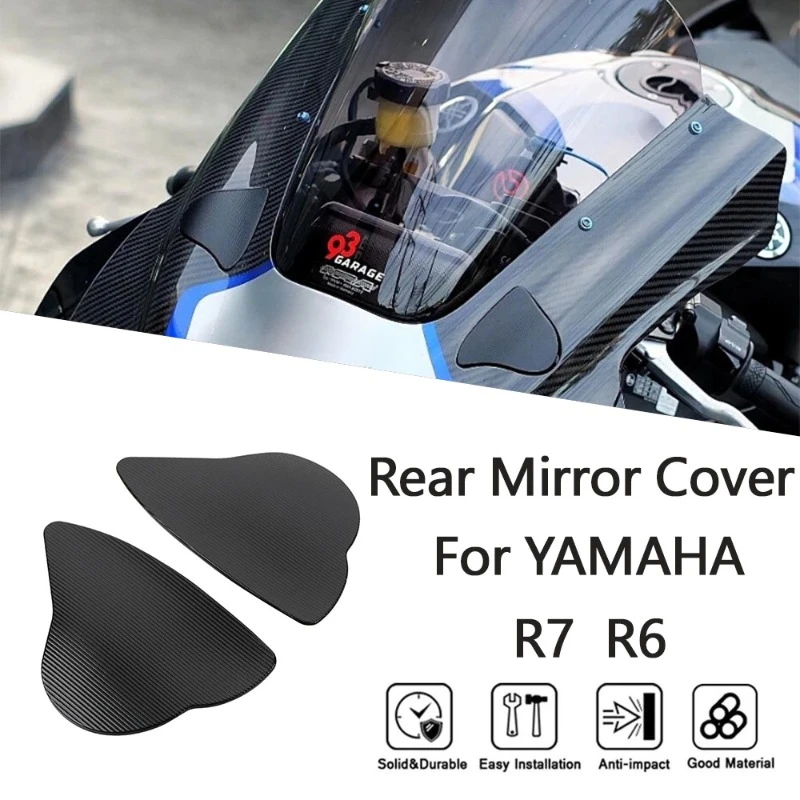 For Yamaha YZF-R6 2017-2021 Modified Rearview Mirror Decorative Cover Mirror Seat, Motorcycle Accessories
For Yamaha YZF-R6 2017-2021 Modified Rearview Mirror Decorative Cover Mirror Seat, Motorcycle Accessories