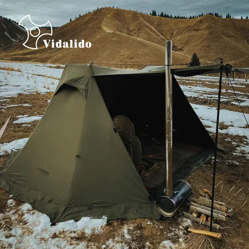 Vidalido Camping Outdoor Ultra-light Outdoor Camping Shelter Tent Waterproof Cotton Luxury Folding Portable Light Travel Tent
Vidalido Camping Outdoor Ultra-light Outdoor Camping Shelter Tent Waterproof Cotton Luxury Folding Portable Light Travel Tent
