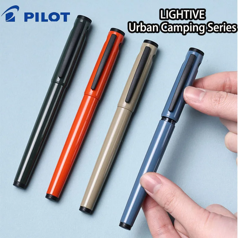 Pilot Newest Fountain Pen LIGHTIVE Smooth Writing Alloy Iridium Nib Dual Ink System Calligraphy Pens Students Writers Gift Tools
Pilot Newest Fountain Pen LIGHTIVE Smooth Writing Alloy Iridium Nib Dual Ink System Calligraphy Pens Students Writers Gift Tools