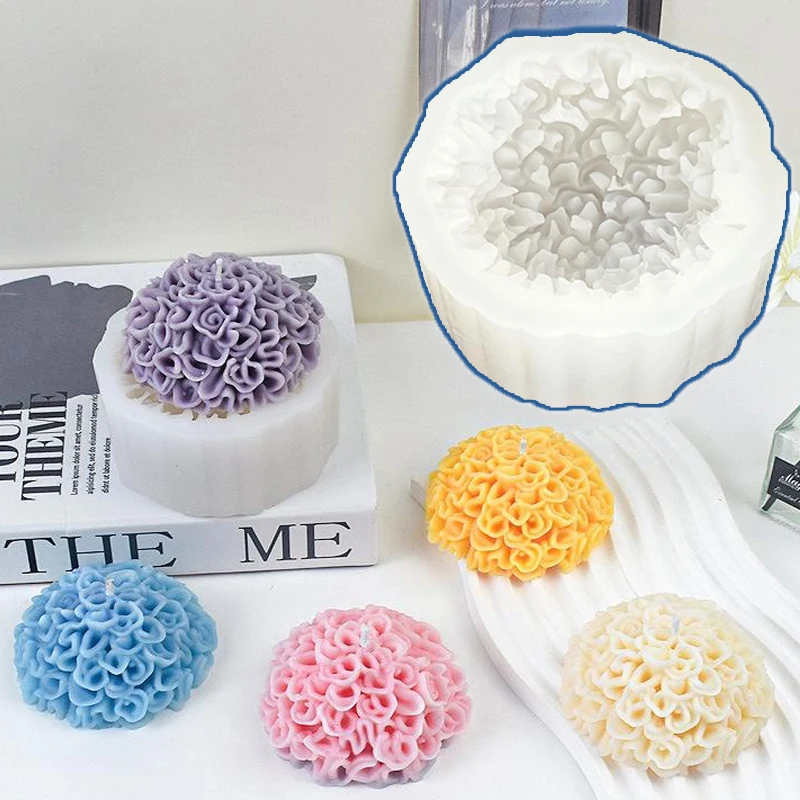 1PC Chrysanthemum Silicone Mold Diy Gypsum Aromatherapy Candle Mold For Day Of The Dead Marigold Ornament Home Decoration
1PC Chrysanthemum Silicone Mold Diy Gypsum Aromatherapy Candle Mold For Day Of The Dead Marigold Ornament Home Decoration