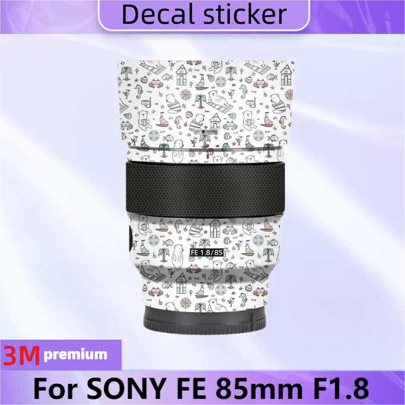 For SONY FE 85mm F1.8 Lens Sticker Protective Skin Decal Film Anti-Scratch Protector Coat 1.8/85 FE85 FE85mm FE85/1.8 f1.8
For SONY FE 85mm F1.8 Lens Sticker Protective Skin Decal Film Anti-Scratch Protector Coat 1.8/85 FE85 FE85mm FE85/1.8 f1.8