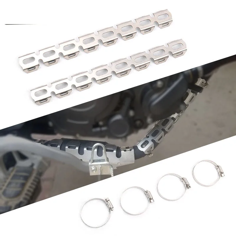 For BMW F650GS F700GS F800GS F800GT R1200GS ADV LC Motorcycle Exhaust Heat Insulation Cover Muffler Pipe Protection Cover
For BMW F650GS F700GS F800GS F800GT R1200GS ADV LC Motorcycle Exhaust Heat Insulation Cover Muffler Pipe Protection Cover