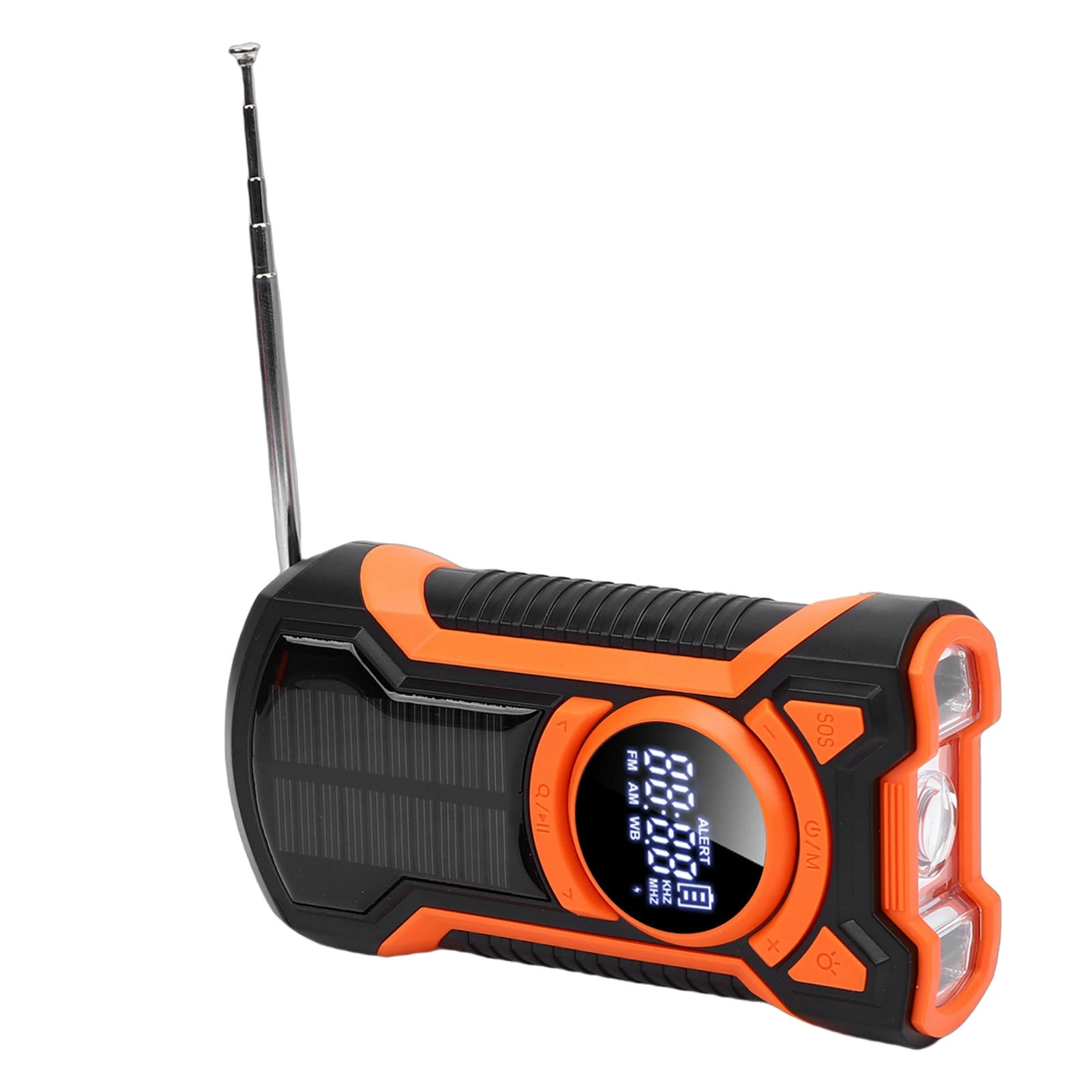 Аварийное радио с ручным приводом, водонепроницаемое, с Bluetooth, на солнечной энергии, метеорологическое радио с фонариком LED на 5000 мАч для использования на улице
Аварийное радио с ручным приводом, водонепроницаемое, с Bluetooth, на солнечной энергии, метеорологическое радио с фонариком LED на 5000 мАч для использования на улице