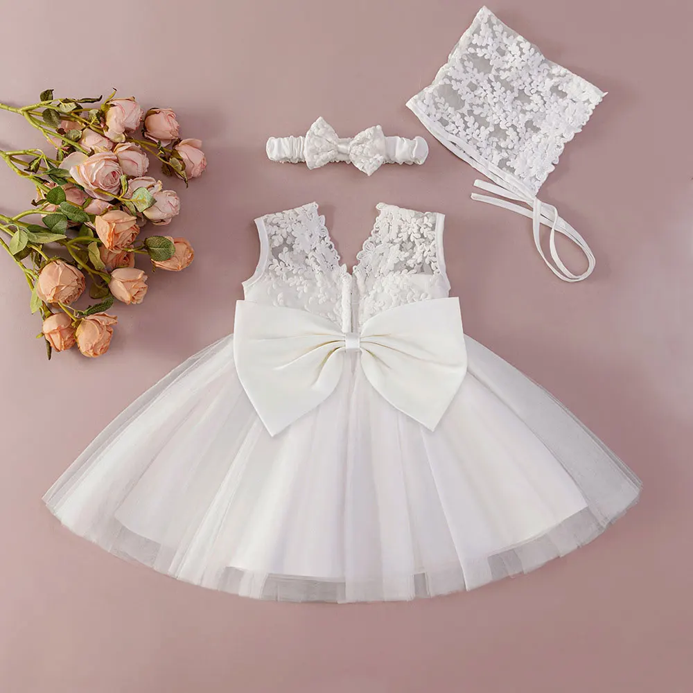 HETISO детские платья со шляпой, белое кружевное платье на крестины с цветочным узором для девочек, хлопковые предметы без рукавов для новорожденных от 0 до 1 года
HETISO детские платья со шляпой, белое кружевное платье на крестины с цветочным узором для девочек, хлопковые предметы без рукавов для новорожденных от 0 до 1 года