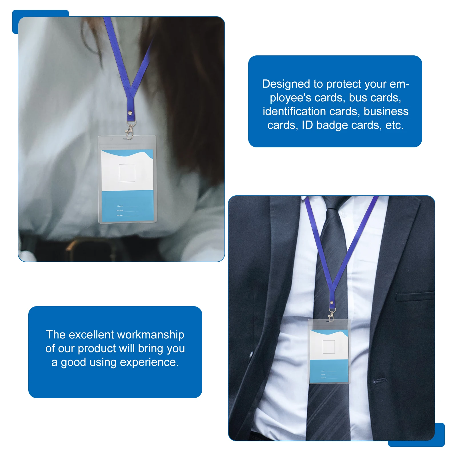 4 Pcs Card Holder Sleeve Suitcase ID Tag Travel Luggage Baggage for Taking Plane Protector
4 Pcs Card Holder Sleeve Suitcase ID Tag Travel Luggage Baggage for Taking Plane Protector
