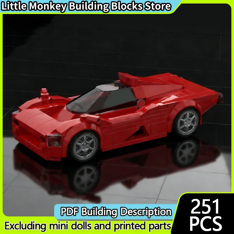 Speed Racing Car Model MOC Building Bricks OX99-11 Top Tier Sports Car Modular Technology Children Holiday Gifts Assemble Toys
Speed Racing Car Model MOC Building Bricks OX99-11 Top Tier Sports Car Modular Technology Children Holiday Gifts Assemble Toys