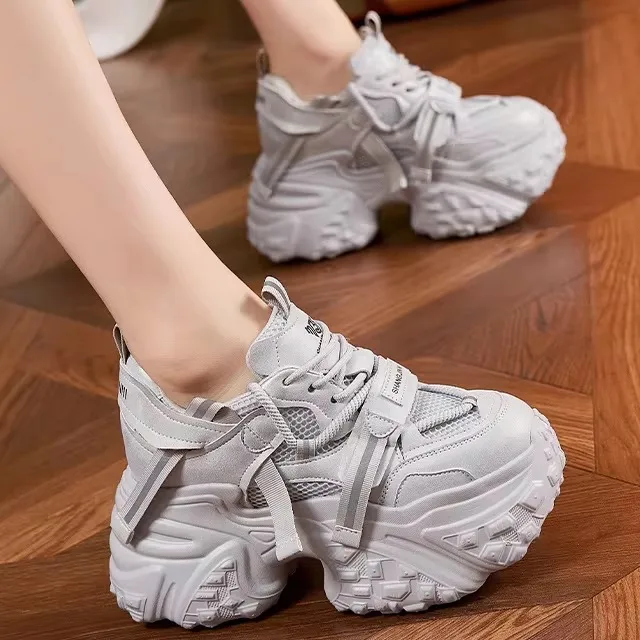 Women's Dad Shoes Mesh Breathable Leather Sport Shoes Lightweight Thick Bottom Net Surface Fall Season Low Top Fashion Casual...
Women's Dad Shoes Mesh Breathable Leather Sport Shoes Lightweight Thick Bottom Net Surface Fall Season Low Top Fashion Casual...