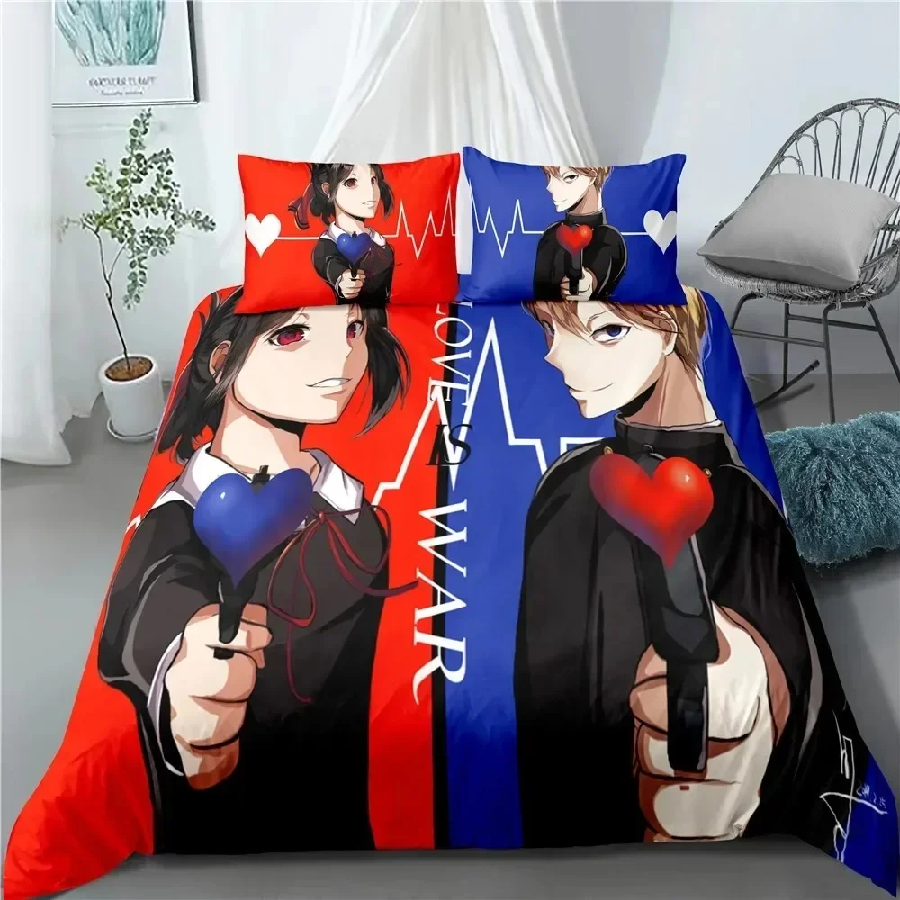 Anime Kaguya-sama Love Is War Miyuki Shirogane Bedding Set Boys Girls Twin Queen Size Duvet Cover Pillowcase Bed Kids Adult
Anime Kaguya-sama Love Is War Miyuki Shirogane Bedding Set Boys Girls Twin Queen Size Duvet Cover Pillowcase Bed Kids Adult