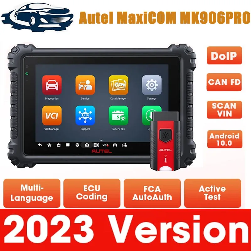 Autel MaxiCOM MK906PRO Diagnostic Tool Bluetooth Scanner Automotivo ECU Coding MK906 PRO PK MS906BT MK906S PRO Automotive Tools
Autel MaxiCOM MK906PRO Diagnostic Tool Bluetooth Scanner Automotivo ECU Coding MK906 PRO PK MS906BT MK906S PRO Automotive Tools