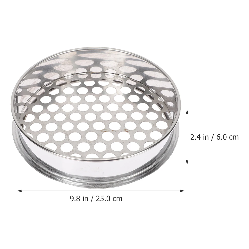 Multipurpose Stainless Steel Soil Sieve Blueberries Berry Dirt Sifter for Gardening
Multipurpose Stainless Steel Soil Sieve Blueberries Berry Dirt Sifter for Gardening