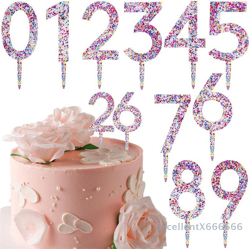Large Size Acrylic Number Cake Topper Colorful Gold Silver Numbers 0-9 For Kids 1st Birthday Party Anniversary Cake Decorations
Large Size Acrylic Number Cake Topper Colorful Gold Silver Numbers 0-9 For Kids 1st Birthday Party Anniversary Cake Decorations
