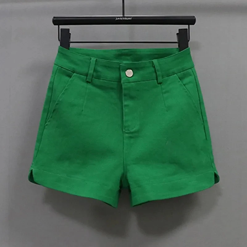 Women's New Korean version High waisted Elastic Slim A-line wide leg Shorts Hot pants Women Solid Casual Shorts Streetwear
Women's New Korean version High waisted Elastic Slim A-line wide leg Shorts Hot pants Women Solid Casual Shorts Streetwear