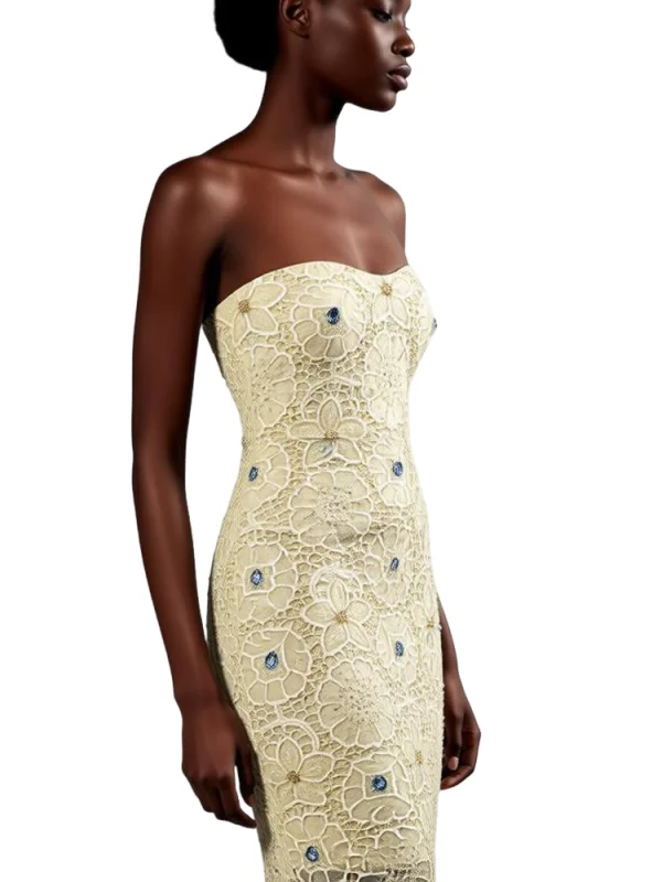 Luxury Women Delicate Elegant French Handmade Stones Lace Fabric Festival Nigerian African Gem Lace Fabric Evening Gowns Cloth
Luxury Women Delicate Elegant French Handmade Stones Lace Fabric Festival Nigerian African Gem Lace Fabric Evening Gowns Cloth