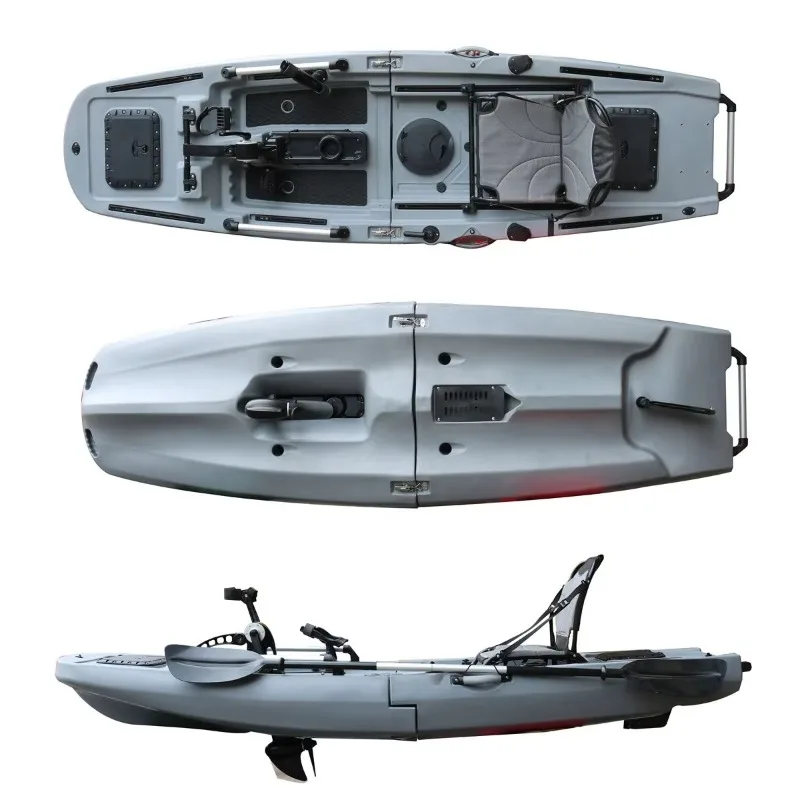 Vicking 2024 New 2-Section Modular Removable Popular 9.7-Foot Single Seat Plastic Pedal Drive Fishing Kayak
Vicking 2024 New 2-Section Modular Removable Popular 9.7-Foot Single Seat Plastic Pedal Drive Fishing Kayak