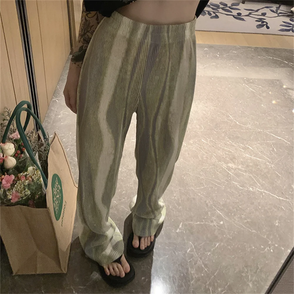 PLAMTEE Tie-Dying Pants Casual Women Printed Chic Loose Fashion Summer 2023 Hot Sale Florals Sweet Vintage High Waist New
PLAMTEE Tie-Dying Pants Casual Women Printed Chic Loose Fashion Summer 2023 Hot Sale Florals Sweet Vintage High Waist New