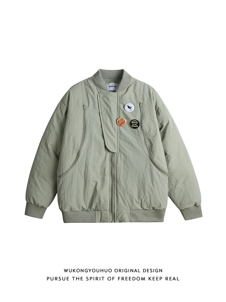 Теплая куртка-жилет Pilot Jaet с хлопковой подкладкой, мужская, бренд Faion, зимняя, для пар, термохлопковое пальто, верхняя одежда, свободный крой, молодежный тренд
Теплая куртка-жилет Pilot Jaet с хлопковой подкладкой, мужская, бренд Faion, зимняя, для пар, термохлопковое пальто, верхняя одежда, свободный крой, молодежный тренд