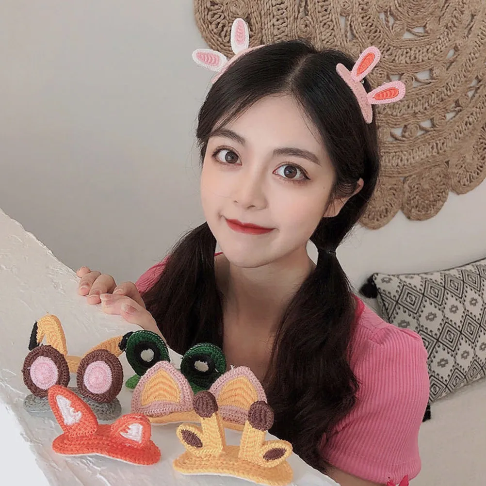 1Set Animal Ear Hair Clip Colorful Knitting Hairpins Party Decoration Lovely Hair Accessories Gift for Girls Women
1Set Animal Ear Hair Clip Colorful Knitting Hairpins Party Decoration Lovely Hair Accessories Gift for Girls Women
