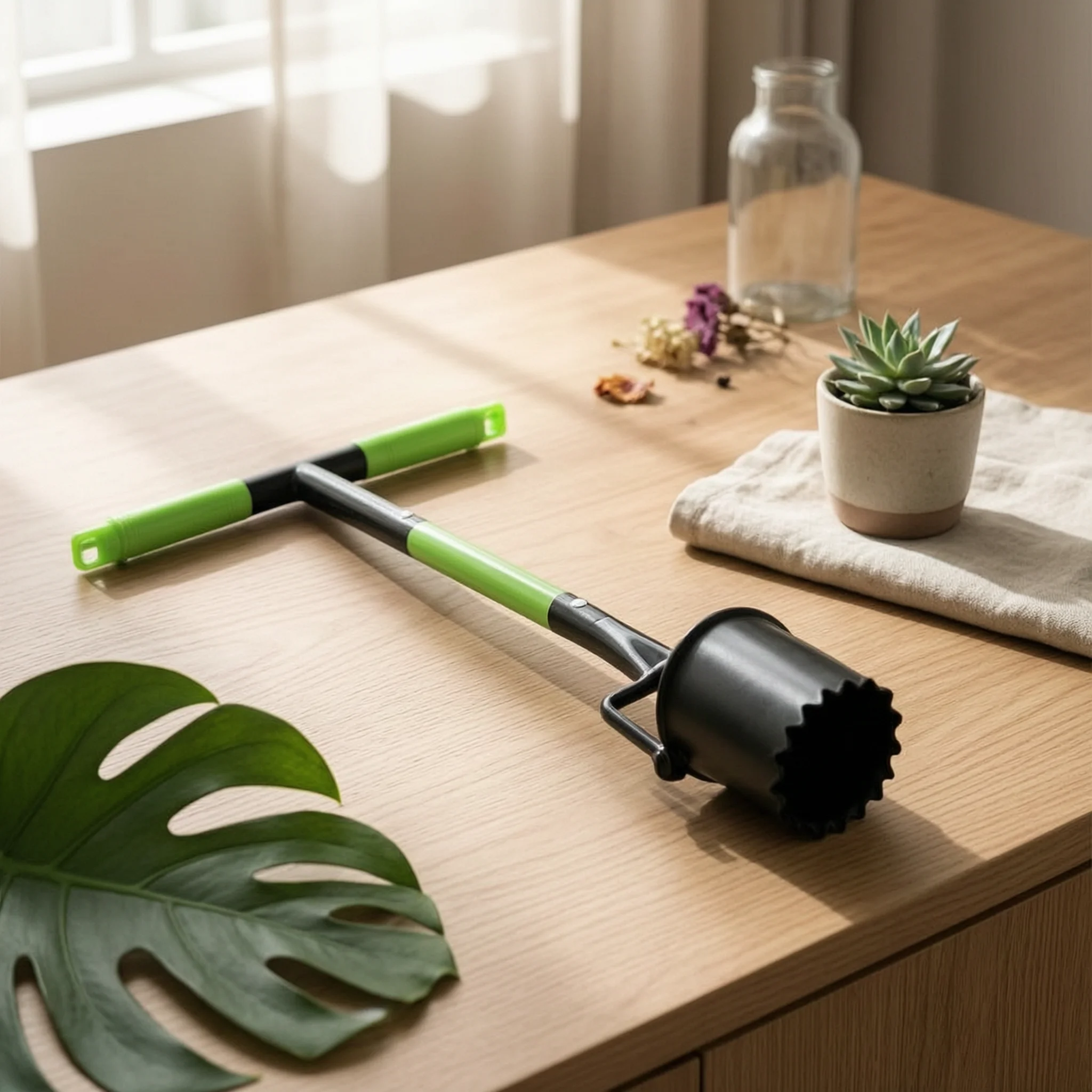 Transplanting Tool T Handle Garden Digger Soil Digging Tool Foot Pedal Design Unwanted Plants and Hole Digger Standing Position
Transplanting Tool T Handle Garden Digger Soil Digging Tool Foot Pedal Design Unwanted Plants and Hole Digger Standing Position