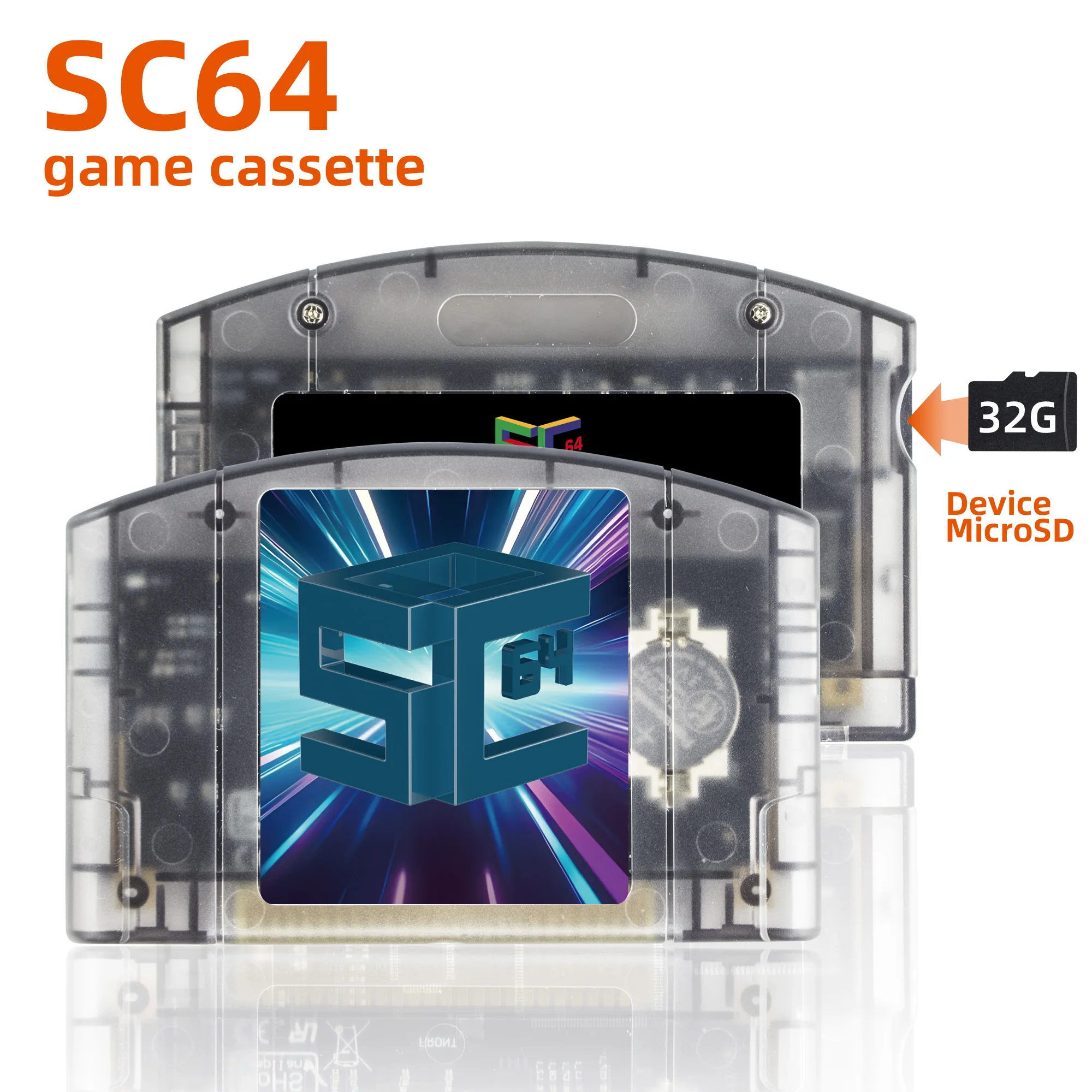 SC64Summer SC64 N64 5000 in 1 Game Cartridge For Nintendo 64 Game Card free 32G Card Compatibility Support 64DD Games
SC64Summer SC64 N64 5000 in 1 Game Cartridge For Nintendo 64 Game Card free 32G Card Compatibility Support 64DD Games