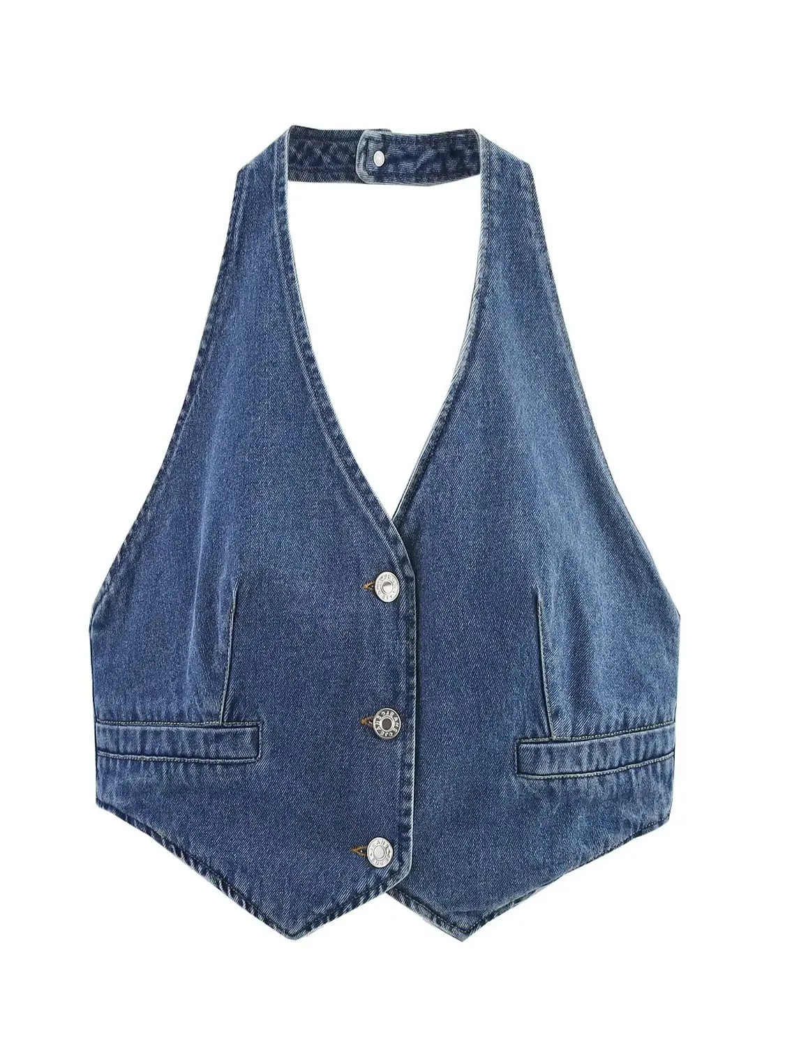 Spring New Sle Women's Denim Clip Ne Hanging Vest Belt Bal Tank Top Faionable Casual Regular Length
Spring New Sle Women's Denim Clip Ne Hanging Vest Belt Bal Tank Top Faionable Casual Regular Length