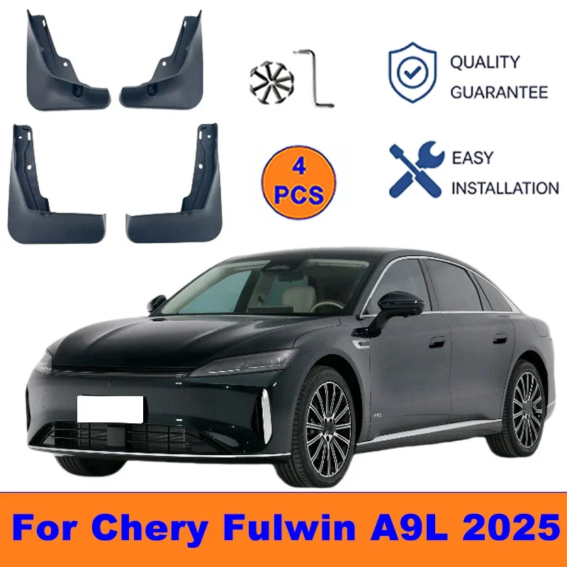4Pcs Mud Flaps For Chery Fulwin A9L 2025 - Splash Guards Front&Rear Wheel Fender Mudguards Car Exterior Protection Accessories
4Pcs Mud Flaps For Chery Fulwin A9L 2025 - Splash Guards Front&Rear Wheel Fender Mudguards Car Exterior Protection Accessories