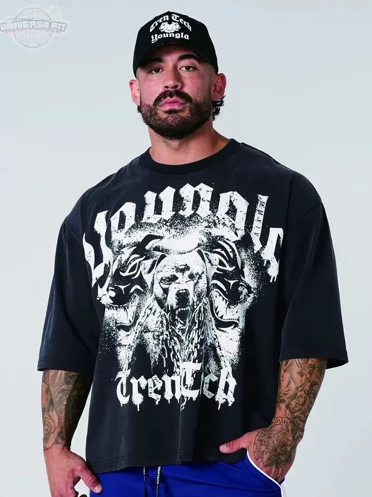 Men Women Vintage Brand T-Shirt Summer Tees Sports Fitness Cotton Crew Neck Short Sleeve Joggers Gym Running Training T-Shirts
Men Women Vintage Brand T-Shirt Summer Tees Sports Fitness Cotton Crew Neck Short Sleeve Joggers Gym Running Training T-Shirts