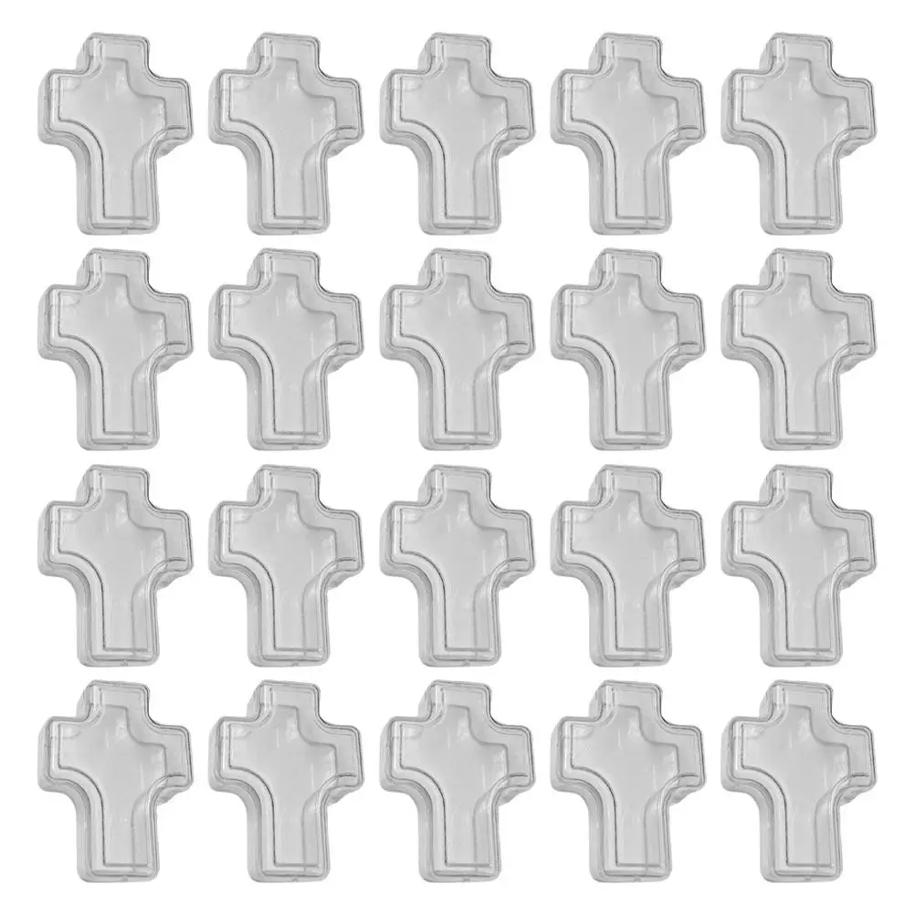 20 Pcs Clear Plastic Cross Shape Jewelry Storage Box Container For Necklace Bracelet Ring Organizer Home Display Case
20 Pcs Clear Plastic Cross Shape Jewelry Storage Box Container For Necklace Bracelet Ring Organizer Home Display Case