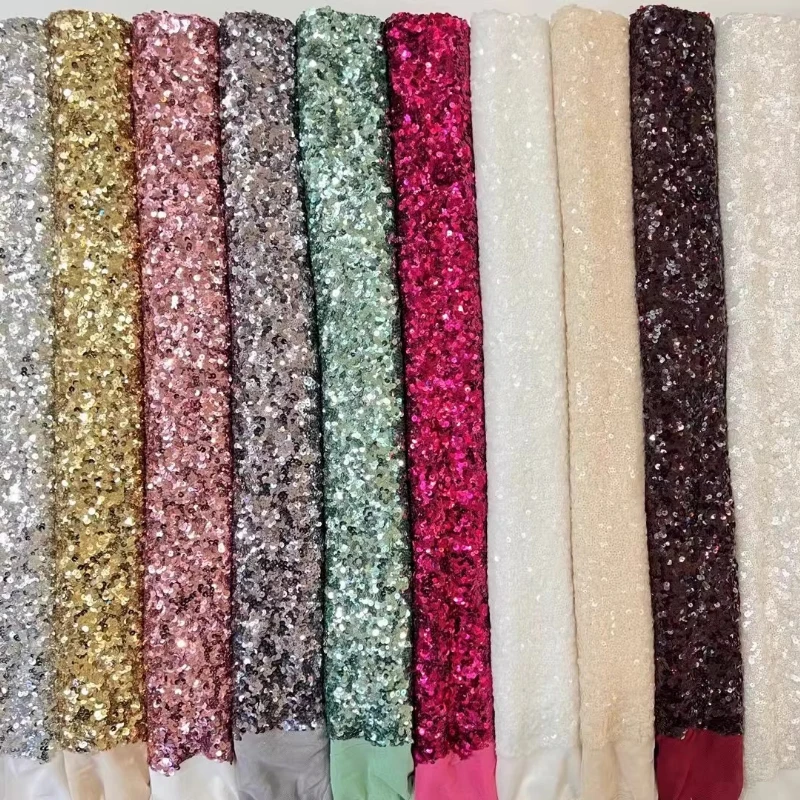Encrypt Sequin Embroidery Mesh Fabric for DIY Sewing Evening Dress Handmade Clothing Fashion Cloth Material By The Meter
Encrypt Sequin Embroidery Mesh Fabric for DIY Sewing Evening Dress Handmade Clothing Fashion Cloth Material By The Meter