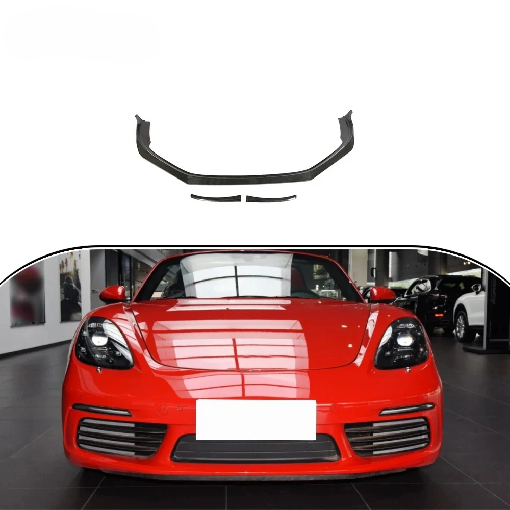 Отделитель губ переднего бампера из углеродного волокна для Porsche 718 Boxster Cayman 2016-2018, передний бампер
Отделитель губ переднего бампера из углеродного волокна для Porsche 718 Boxster Cayman 2016-2018, передний бампер