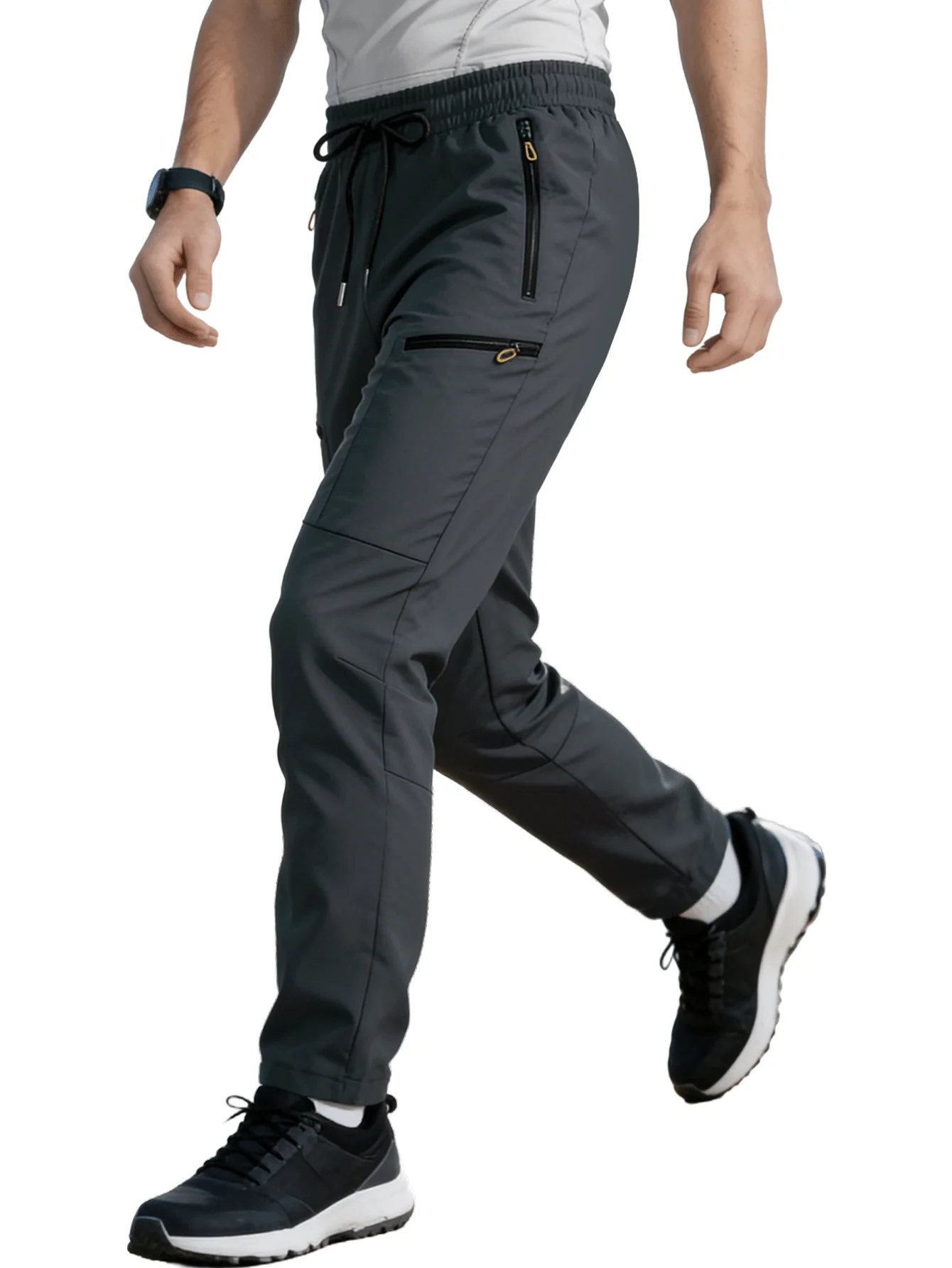 Mens Outdoor Hiking Straight Leg Pants With Zippered Pockets Breathable Lightweight Adjustable Drawstring Waist
Mens Outdoor Hiking Straight Leg Pants With Zippered Pockets Breathable Lightweight Adjustable Drawstring Waist
