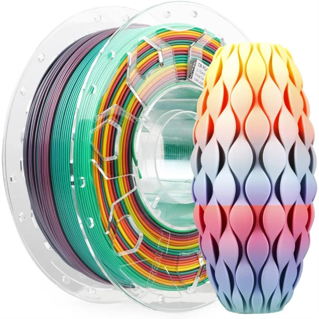 PLA Filament 1.75mm, 1.0kg Spool, No Warp Enhanced Toughness, Dimensional Accuracy ±0.03mm for FDM 3D Printers
PLA Filament 1.75mm, 1.0kg Spool, No Warp Enhanced Toughness, Dimensional Accuracy ±0.03mm for FDM 3D Printers