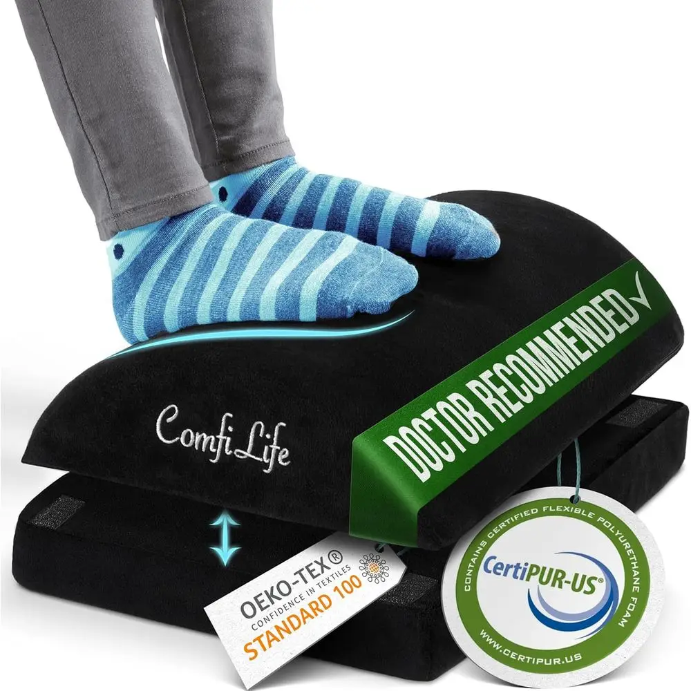 oot Rest or Under Desk at Work – Adjustable Height Memory oam oot Stool or Under Desk, Oice Chair & Gaming Chair – Ergonomic oot
oot Rest or Under Desk at Work – Adjustable Height Memory oam oot Stool or Under Desk, Oice Chair & Gaming Chair – Ergonomic oot