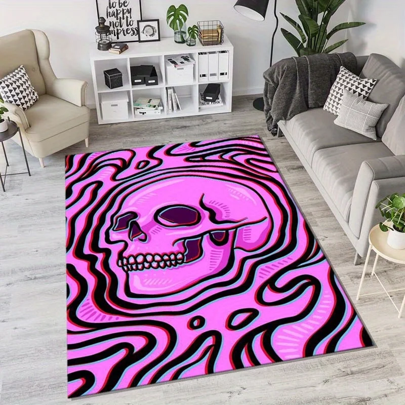 psychedelic skull area carpet, crystal velvet, non-slip, rectangular, purple, for bedroom, porch, interior decoration carpet
psychedelic skull area carpet, crystal velvet, non-slip, rectangular, purple, for bedroom, porch, interior decoration carpet