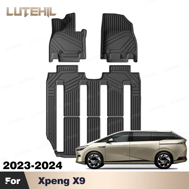For Xpeng X9 2023-2024 Custom All-Weather TPE Floor Mat Full Set Carpet Cover Automotive Interior Protector Accessories
For Xpeng X9 2023-2024 Custom All-Weather TPE Floor Mat Full Set Carpet Cover Automotive Interior Protector Accessories