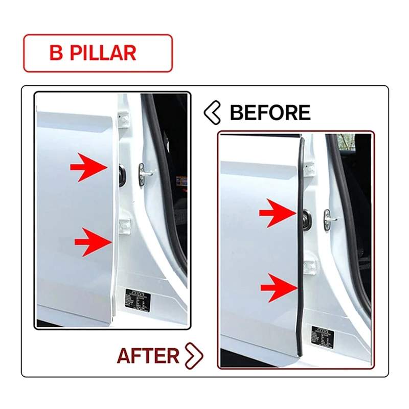 Car Door Seal Strip Kit Soundproof Strip Weather Strip Sealing Wind Noise Reduction Kit For Tesla Model S 2016-2022 Car Parts
Car Door Seal Strip Kit Soundproof Strip Weather Strip Sealing Wind Noise Reduction Kit For Tesla Model S 2016-2022 Car Parts