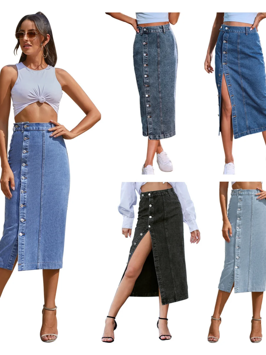 Юбка с высокой талией, асимметричного кроя, в стиле ретро, с нерегулярным разрезом, однотонная джинсовая юбка для молодых женщин
Юбка с высокой талией, асимметричного кроя, в стиле ретро, с нерегулярным разрезом, однотонная джинсовая юбка для молодых женщин