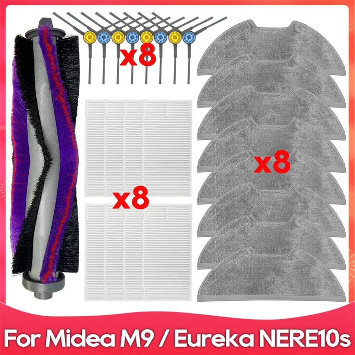 A76Z для M9/E20 Plus/NERE10s E10S/Obode A8 запасные части аксессуары основная боковая щетка фильтры ткань для швабры
A76Z для M9/E20 Plus/NERE10s E10S/Obode A8 запасные части аксессуары основная боковая щетка фильтры ткань для швабры