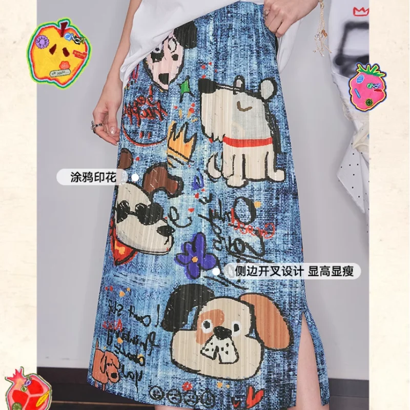 ELFSACK 2025 Summer New Arrivals Original fun printed high waisted straight tube casual skirt for women
ELFSACK 2025 Summer New Arrivals Original fun printed high waisted straight tube casual skirt for women