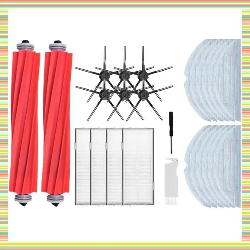 A97P For Roborock S7 / S7 Maxv Ultra Accessories Robot Vacuum Cleaner Main Side Brush Mop Cloth HEPA Filter Replacement
A97P For Roborock S7 / S7 Maxv Ultra Accessories Robot Vacuum Cleaner Main Side Brush Mop Cloth HEPA Filter Replacement